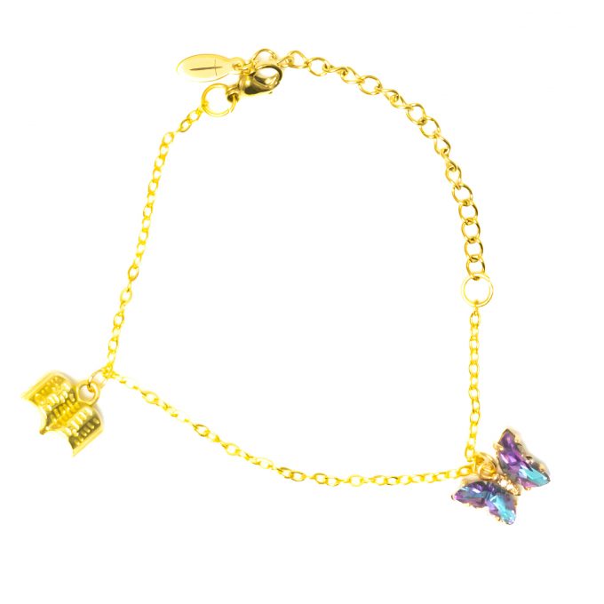 Butterfly bracelet golden edition