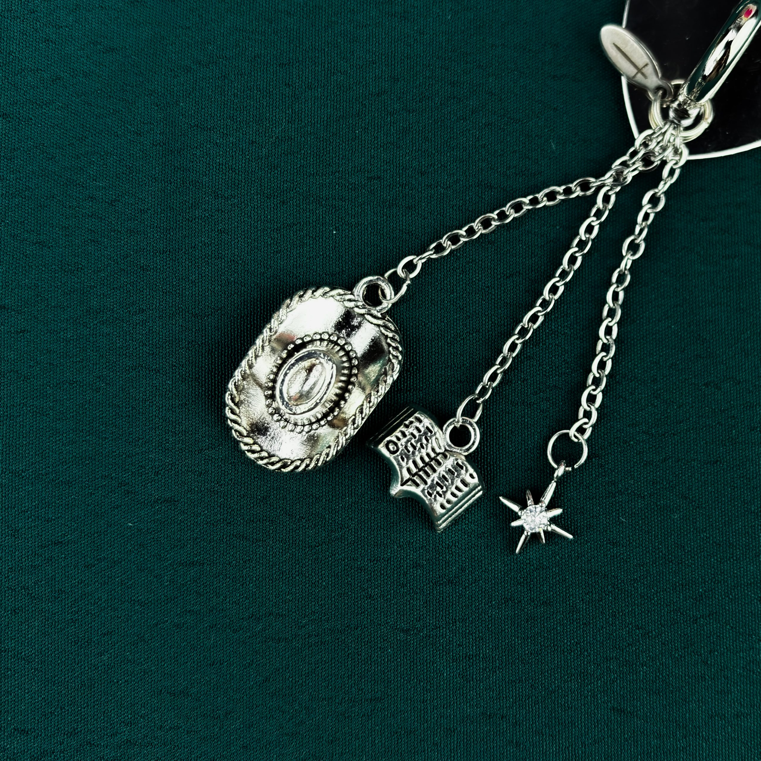 Cowboy fantasy inspired jewelry pieces handcrafted by Althemi